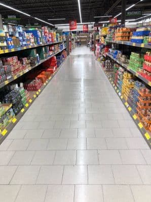 Retail cleaning project